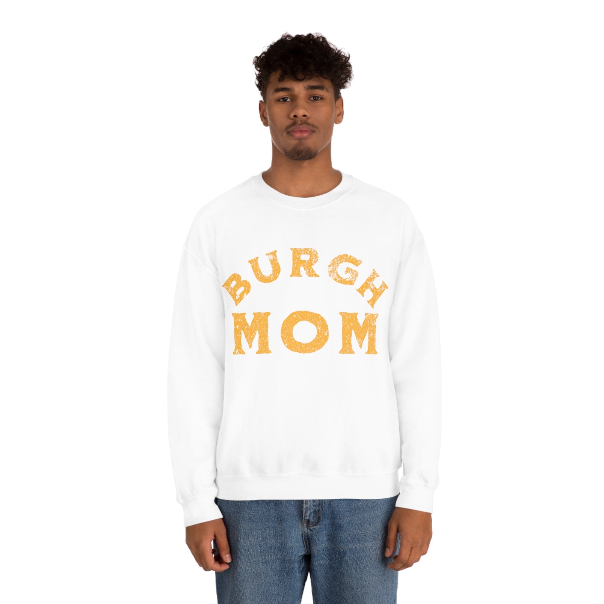 Burgh Mom Sweatshirt product image alternate view 27 | Yinzergear