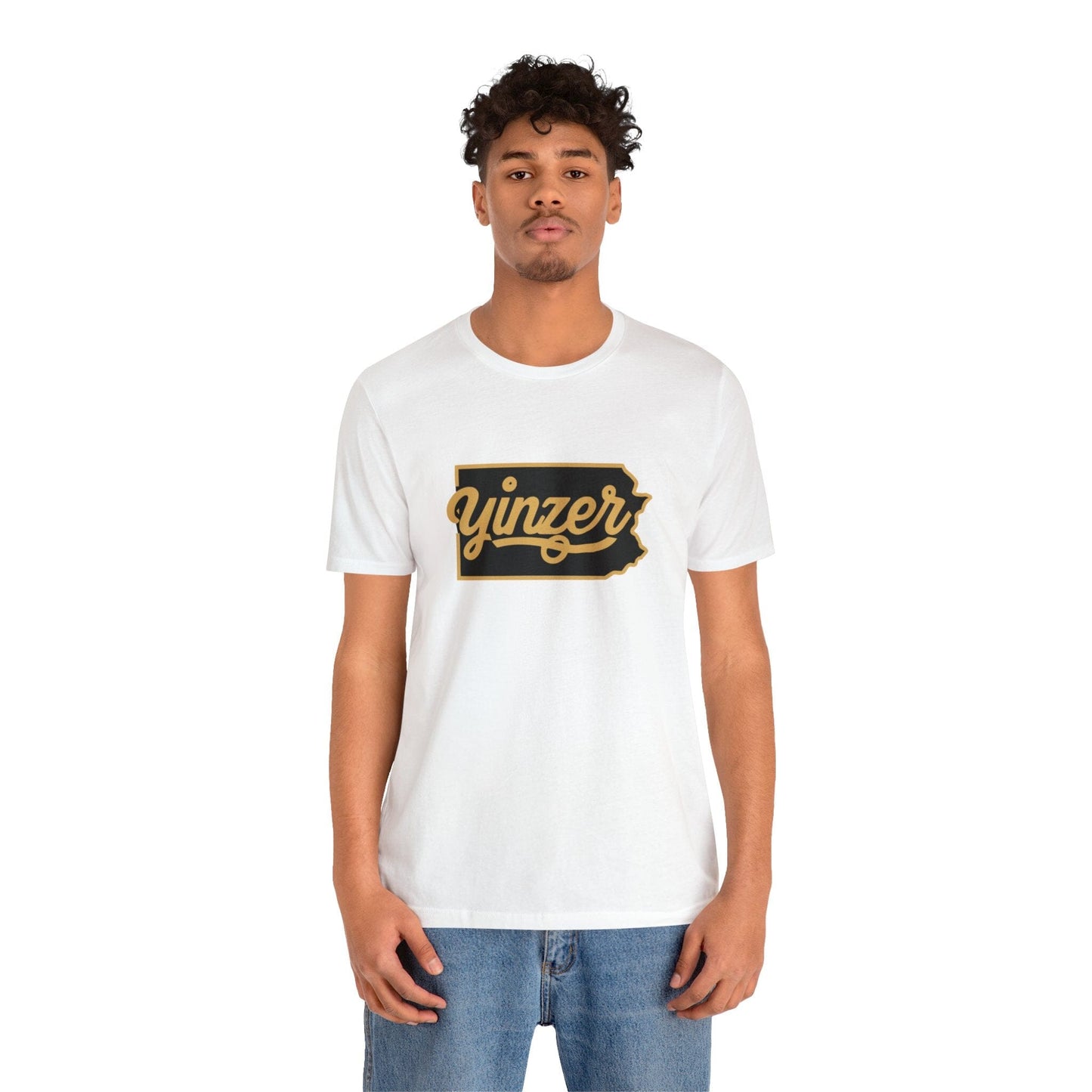 Yinzer State of Mind Tee - Signature Pittsburgh Apparel | Yinzergear T-Shirt Printify 