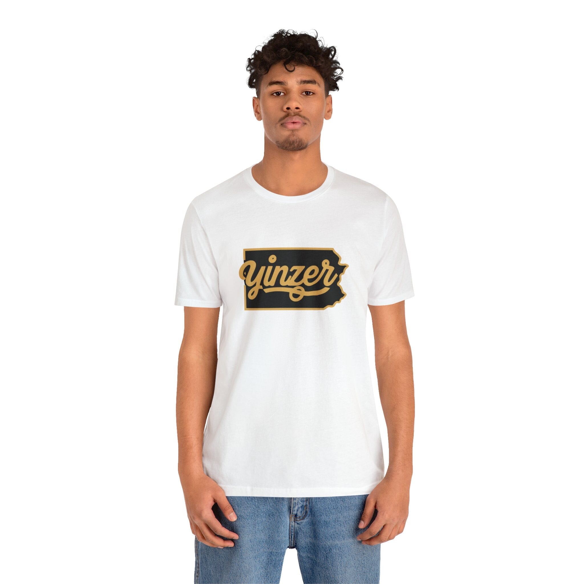Yinzer State of Mind T-Shirt Pittsburgh tee product image alternate view 12 | Yinzergear
