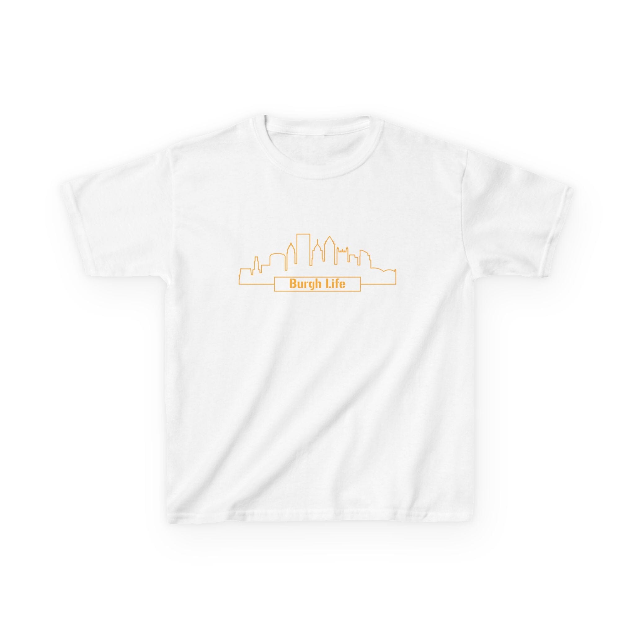 Burgh Life Kids T-Shirt on white kids shirt | Yinzergear