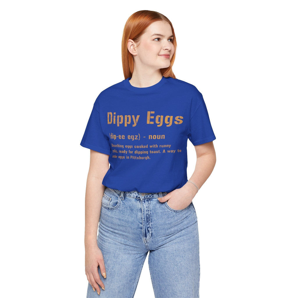 Dippy Eggs Pittsburghese definition tee product image alternate view 6 | Yinzergear