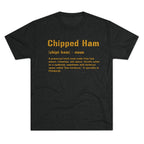 Chipped Ham Pittsburgh Food T-shirt on black tee | Yinzergear