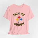 Erin Go Burgh Pittsburgh Irish T-Shirt product image alternate view 6 | Yinzergear