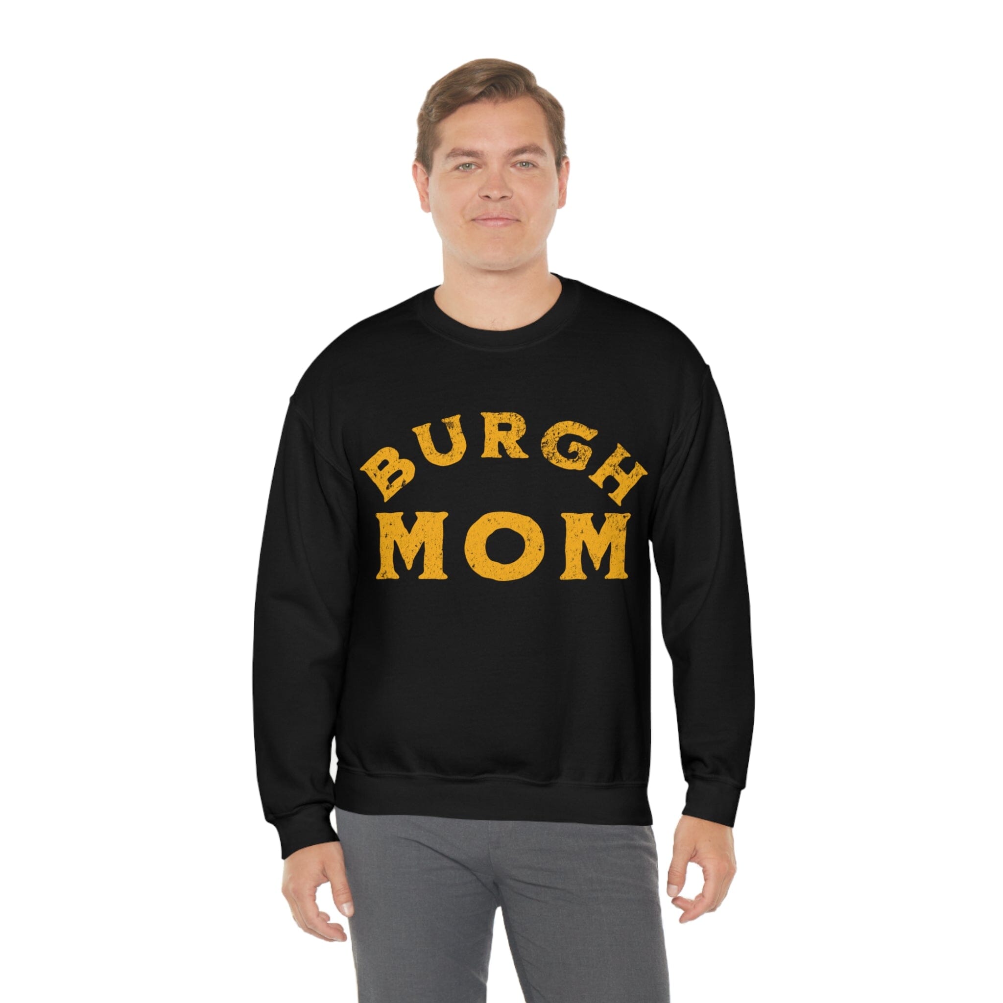 Burgh Mom Sweatshirt product image alternate view 4 | Yinzergear