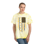 Yinzer Flag Tie-Dye T-Shirt Pittsburgh tee product image alternate view 7 | Yinzergear