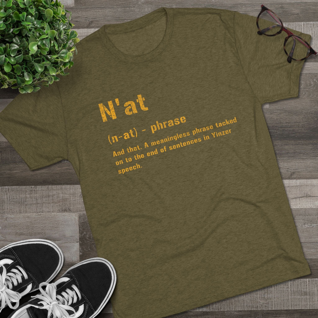 N'At Pittsburghese T-Shirt product image alternate view 4 | Yinzergear