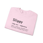 Slippy Pittsburghese definition sweatshirt on black sweatshirt alternate view 12 | Yinzergear