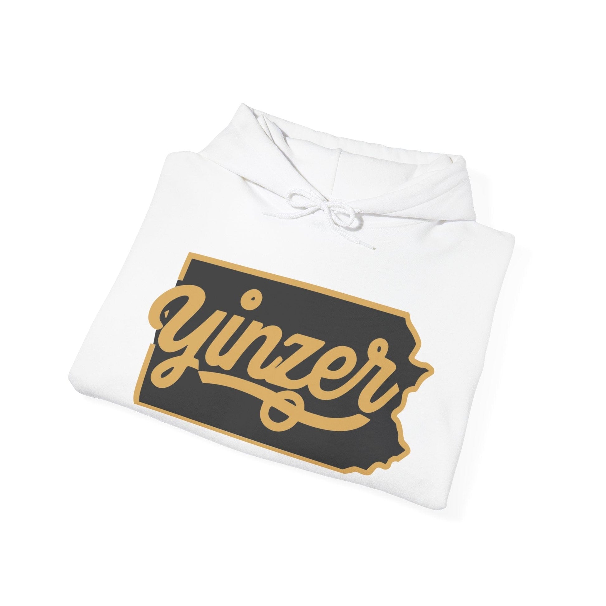 Yinzer Hoodie - Pittsburgh Pride Sweatshirt Hoodie Printify 
