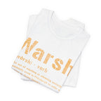 Warsh Pittsburghese definition tee product image alternate view 9 | Yinzergear