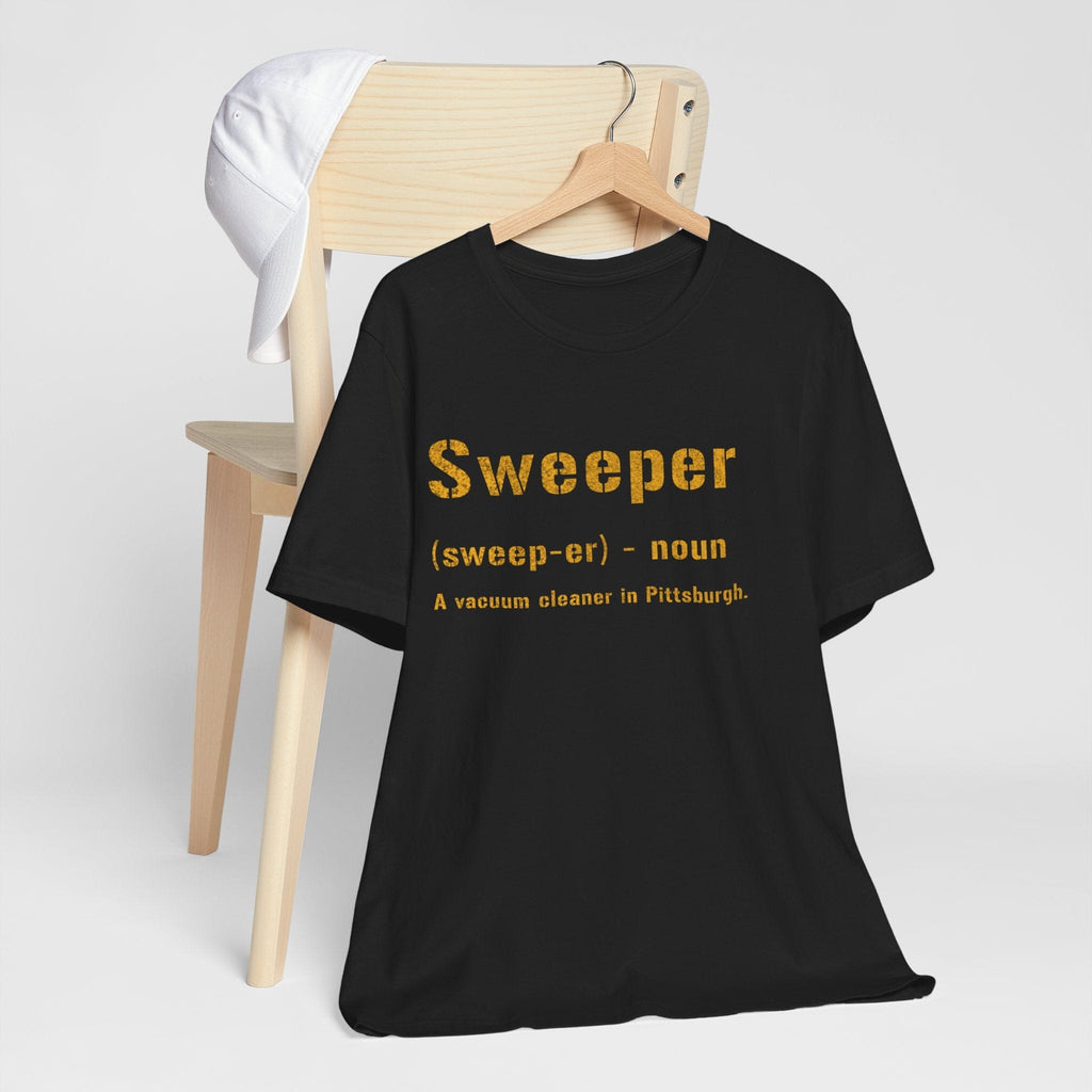 Sweeper Pittsburghese definition tee product image alternate view 3 | Yinzergear