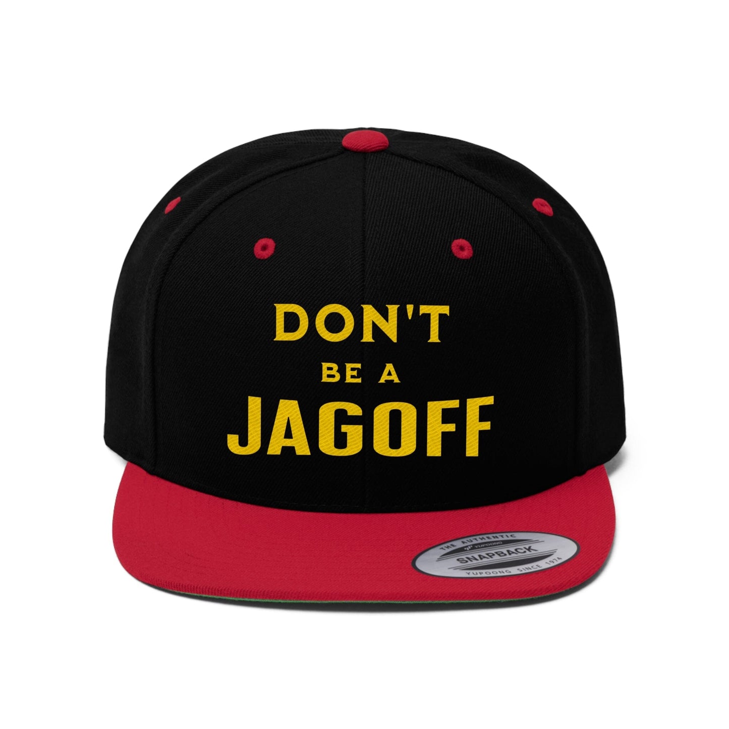 Don't Be a Jagoff Hat Flat Bill Hats Printify 