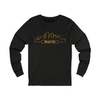 Burgh Life Long Sleeve Shirt on black long sleeve shirt | Yinzergear