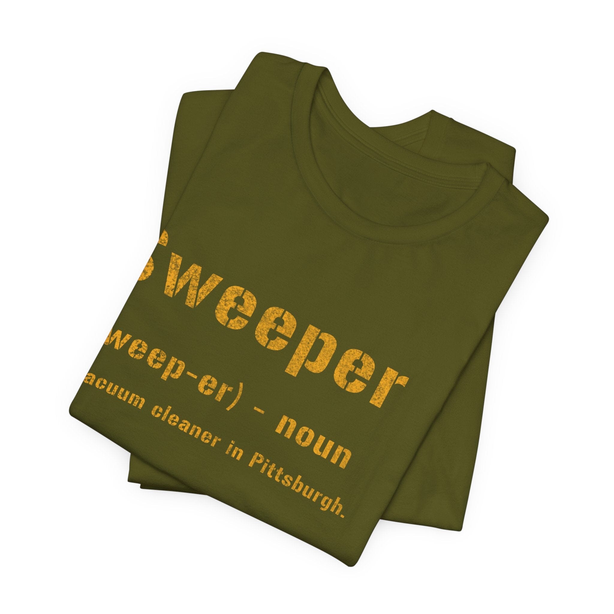 Sweeper Pittsburghese definition tee product image alternate view 7 | Yinzergear