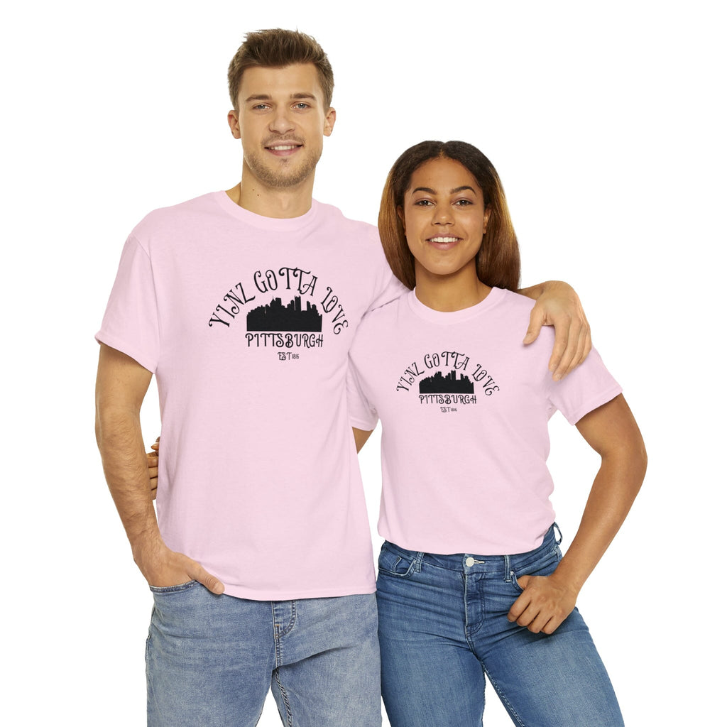 Yinz Gotta Love Pittsburgh T-Shirt product image alternate view 47 | Yinzergear