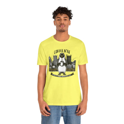 Coffee N'At T-Shirt - Pittsburgh Coffee Lover Gift T-Shirt Printify 