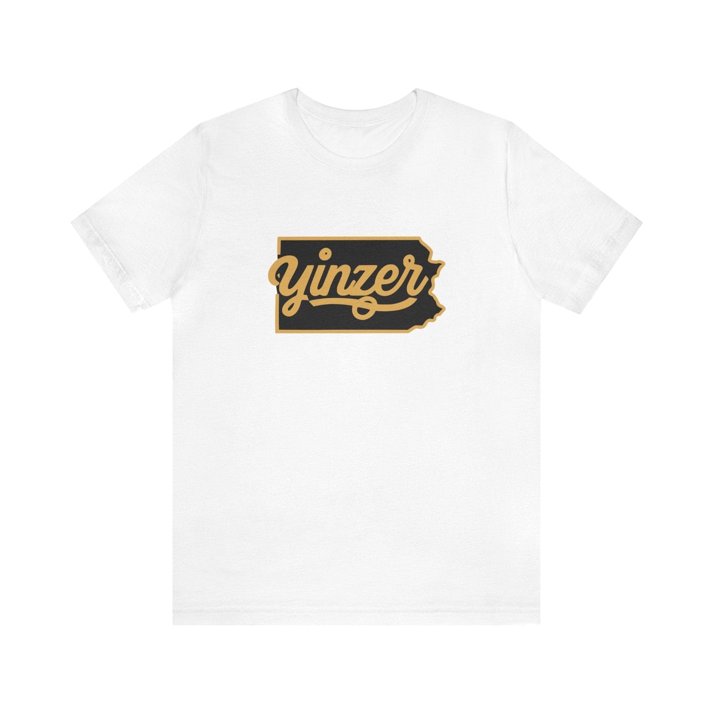Yinzer State of Mind Tee - Signature Pittsburgh Apparel | Yinzergear T-Shirt Printify White XS 