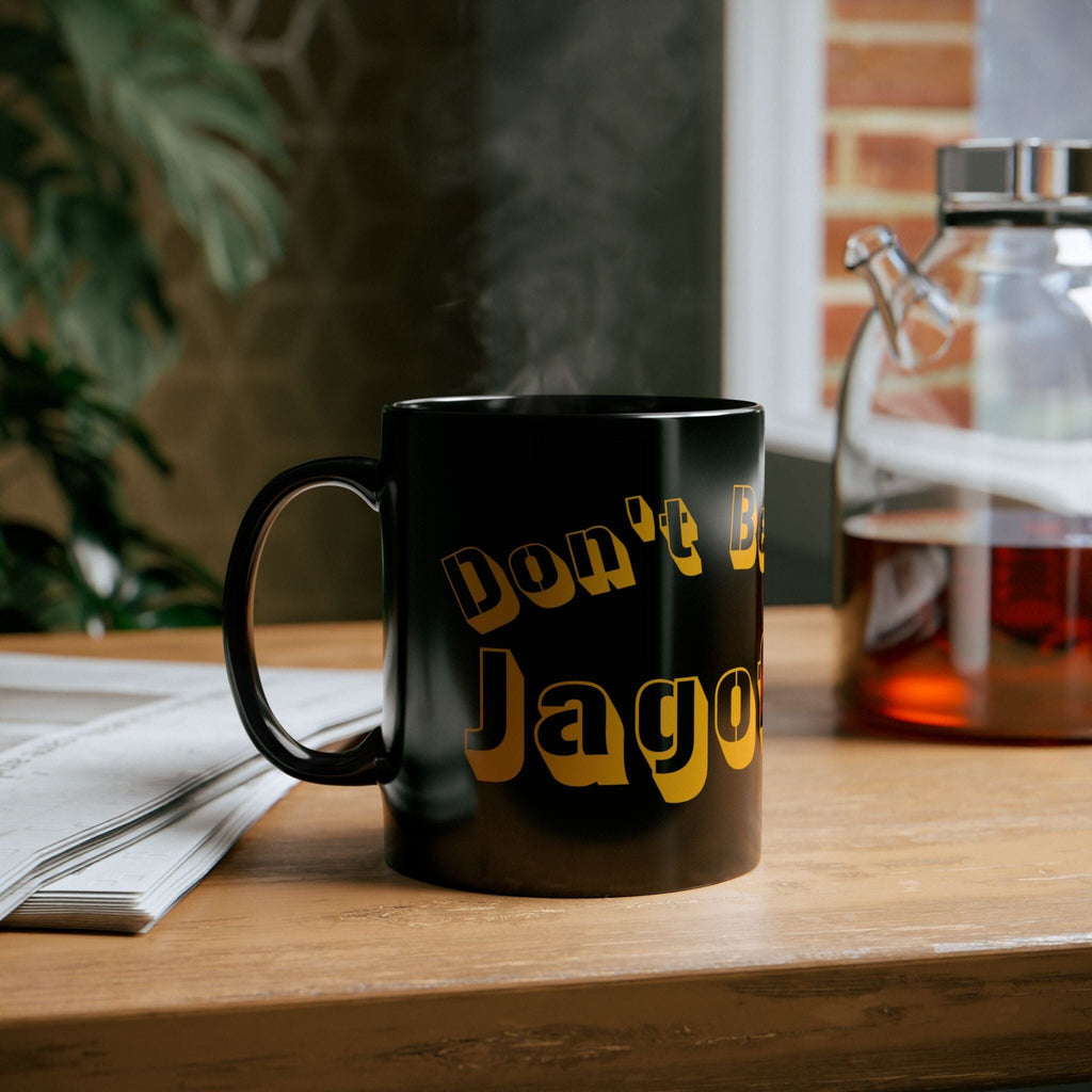 Don’t Be a Jagoff Pittsburghese definition mug front view alternate view 11 | Yinzergear