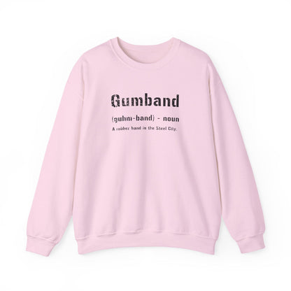Gumband Definition Sweatshirt - Pittsburghese Sweatshirt Yinzergear S Light Pink 