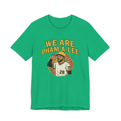 We Are Pham-a-Lee T-Shirt – Tommy Pham Baseball Fan Shirt - Pittsburgh Pirates 1979 Throwback Shirt T-Shirt Yinzergear 