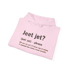 Jeet Jet Pittsburghese Hoodie product image alternate view 15 | Yinzergear