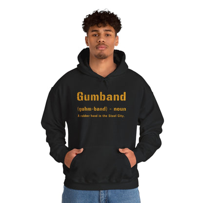 Gumband Hoodie - Pittsburgh Pittsburghese Sweatshirt Hoodie Printify 