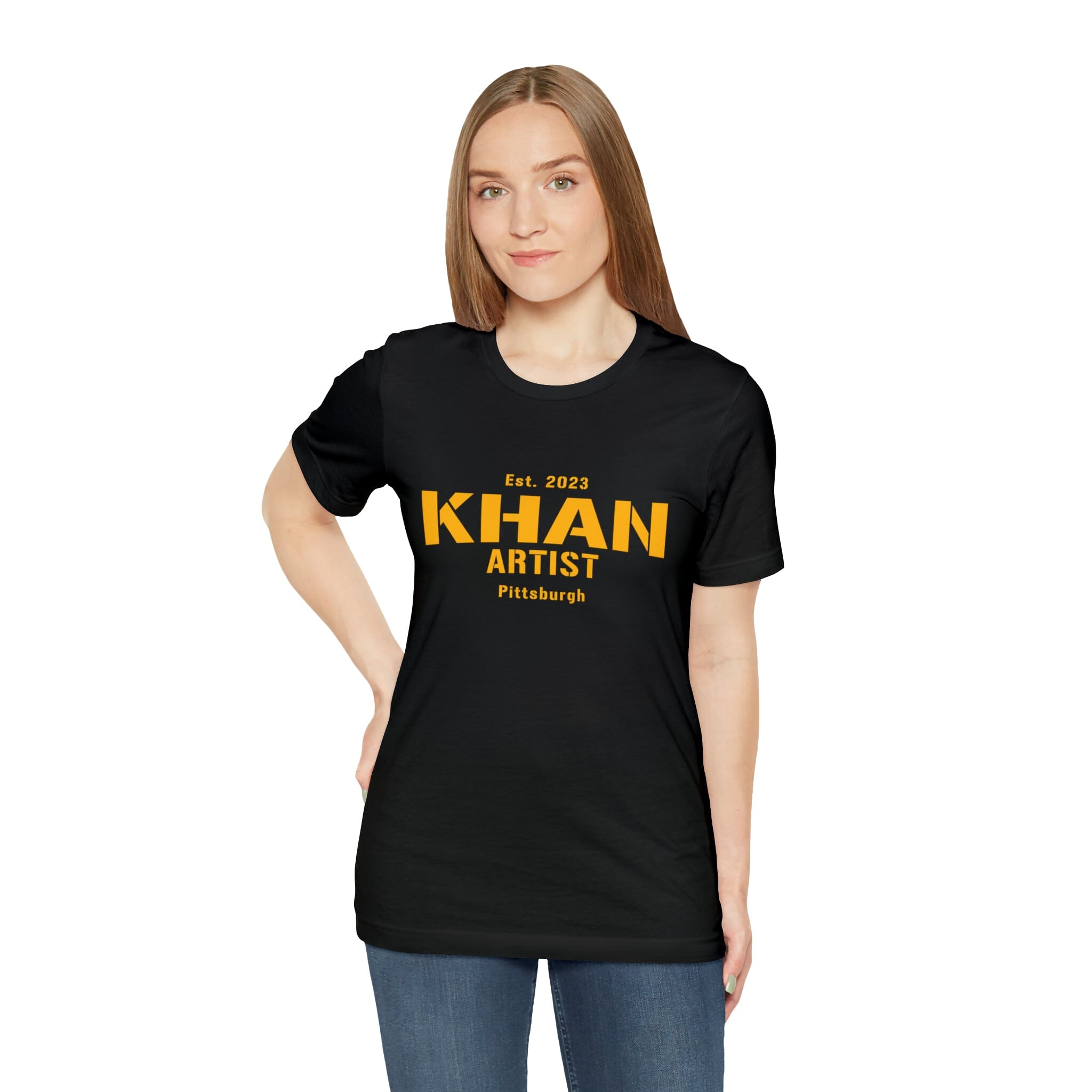 Khan Artist Pittsburgh Steelers football shirt product image alternate view 6 | Yinzergear