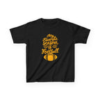 Football Season Kids T-Shirt Steelers football kids shirt on black kids shirt | Yinzergear