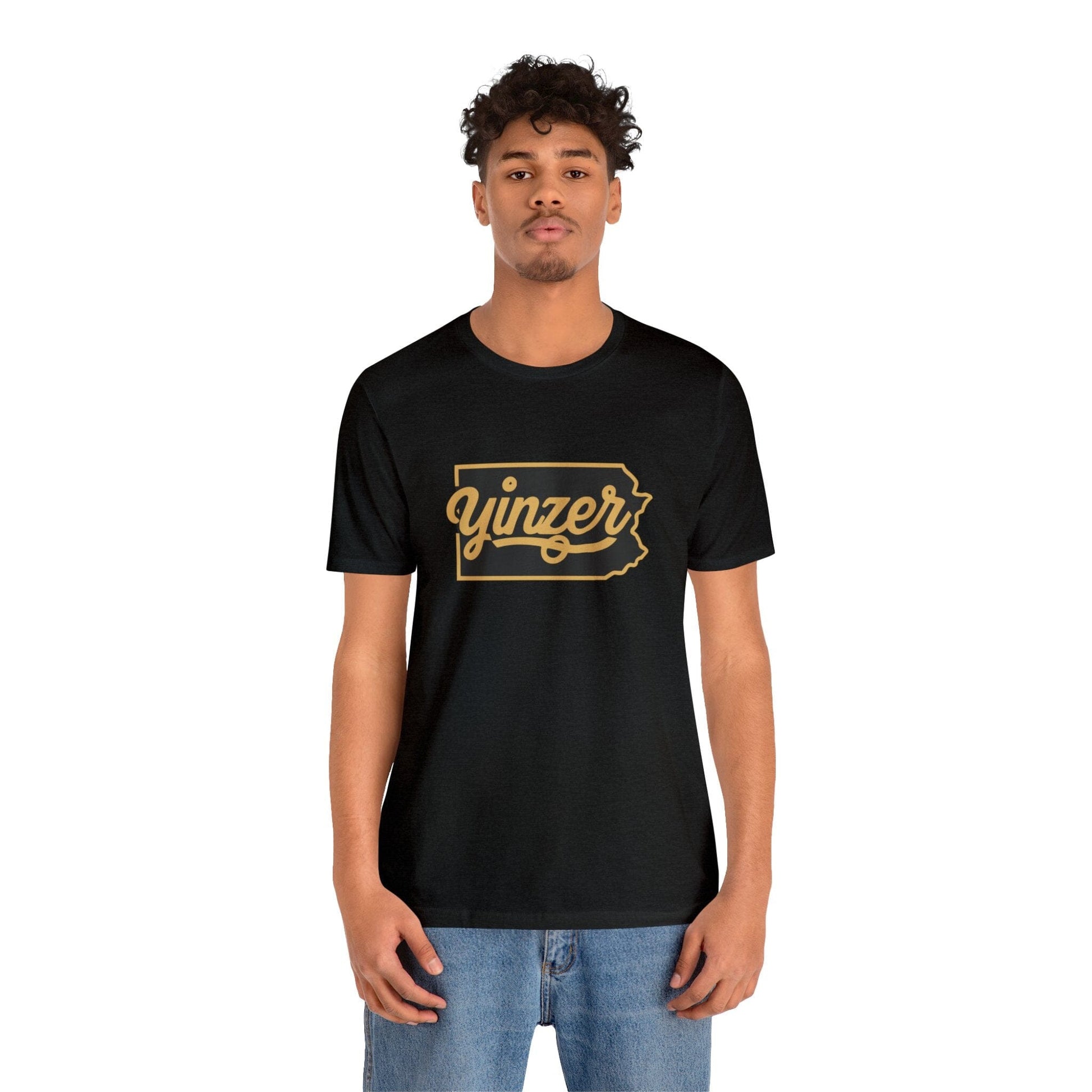 Yinzer State of Mind Tee - Signature Pittsburgh Apparel | Yinzergear T-Shirt Printify 