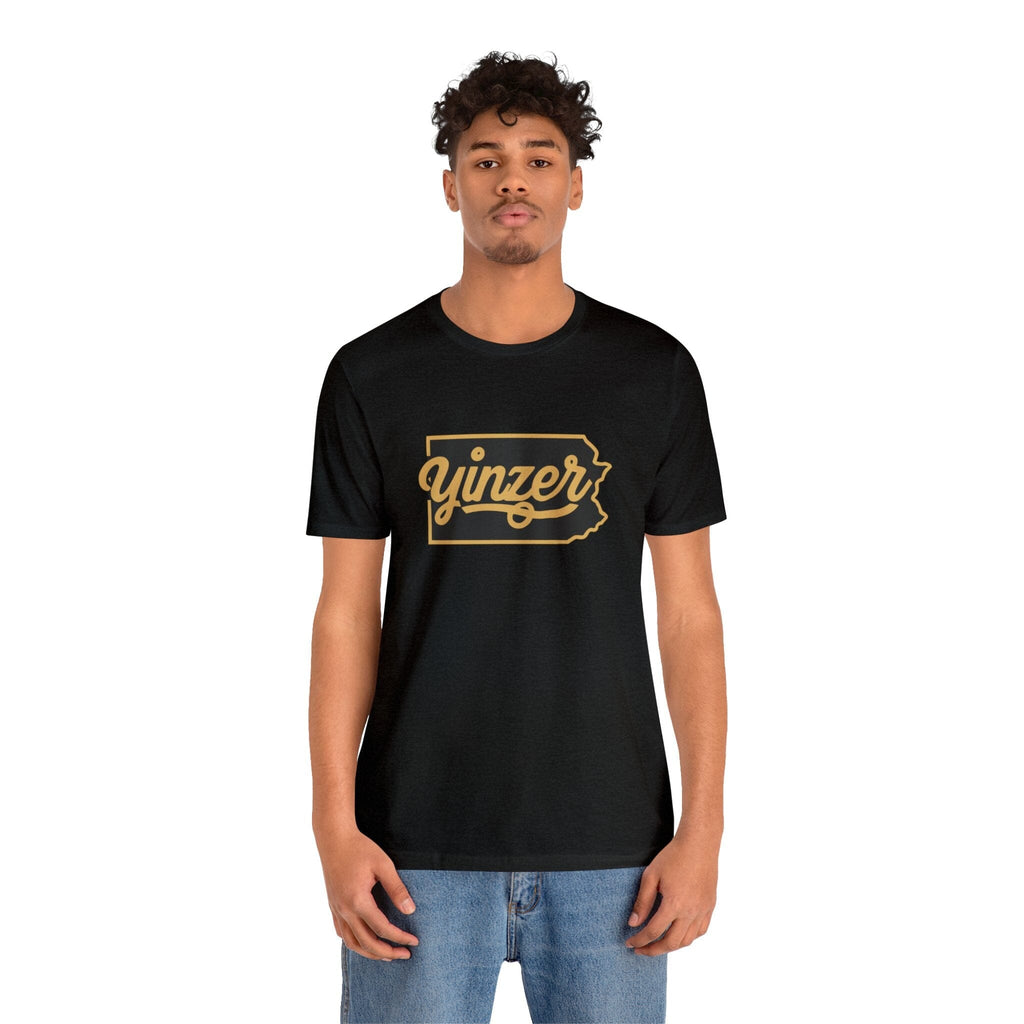 Yinzer State of Mind T-Shirt Pittsburgh tee product image alternate view 3 | Yinzergear