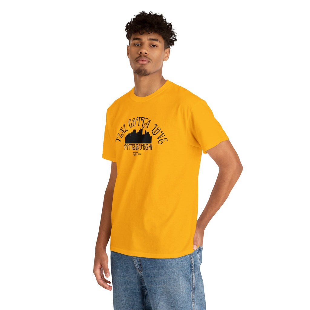 Yinz Gotta Love Pittsburgh T-Shirt product image alternate view 33 | Yinzergear