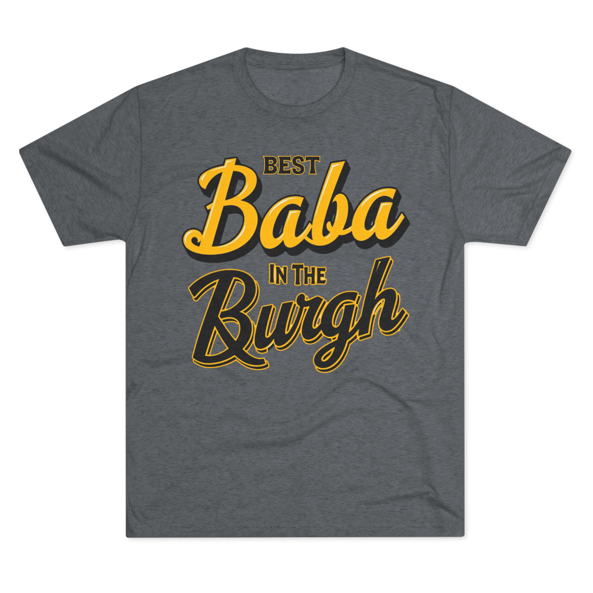 Baba in the Burgh Tri-Blend T-Shirt product image | Yinzergear