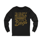 Best Bubby in the Burgh Long Sleeve Shirt on black long sleeve shirt | Yinzergear