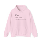 Pop Hoodie Pittsburgh hoodie on pink hoodie | Yinzergear