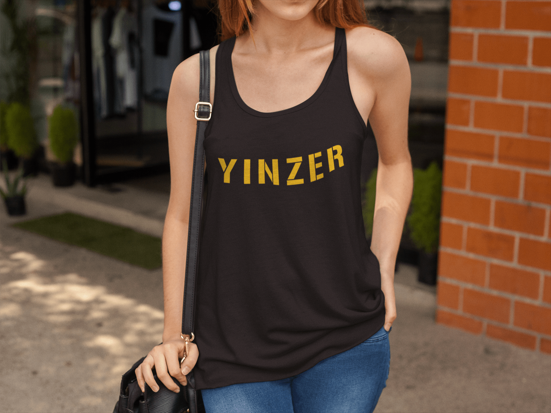 Yinzer tank top Pittsburgh tank top product image | Yinzergear