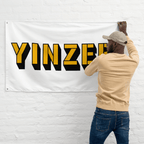 Yinzer Pittsburgh flag accessory on white accessory | Yinzergear