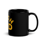 Burgh Dad coffee mug in black alternate view 4 | Yinzergear