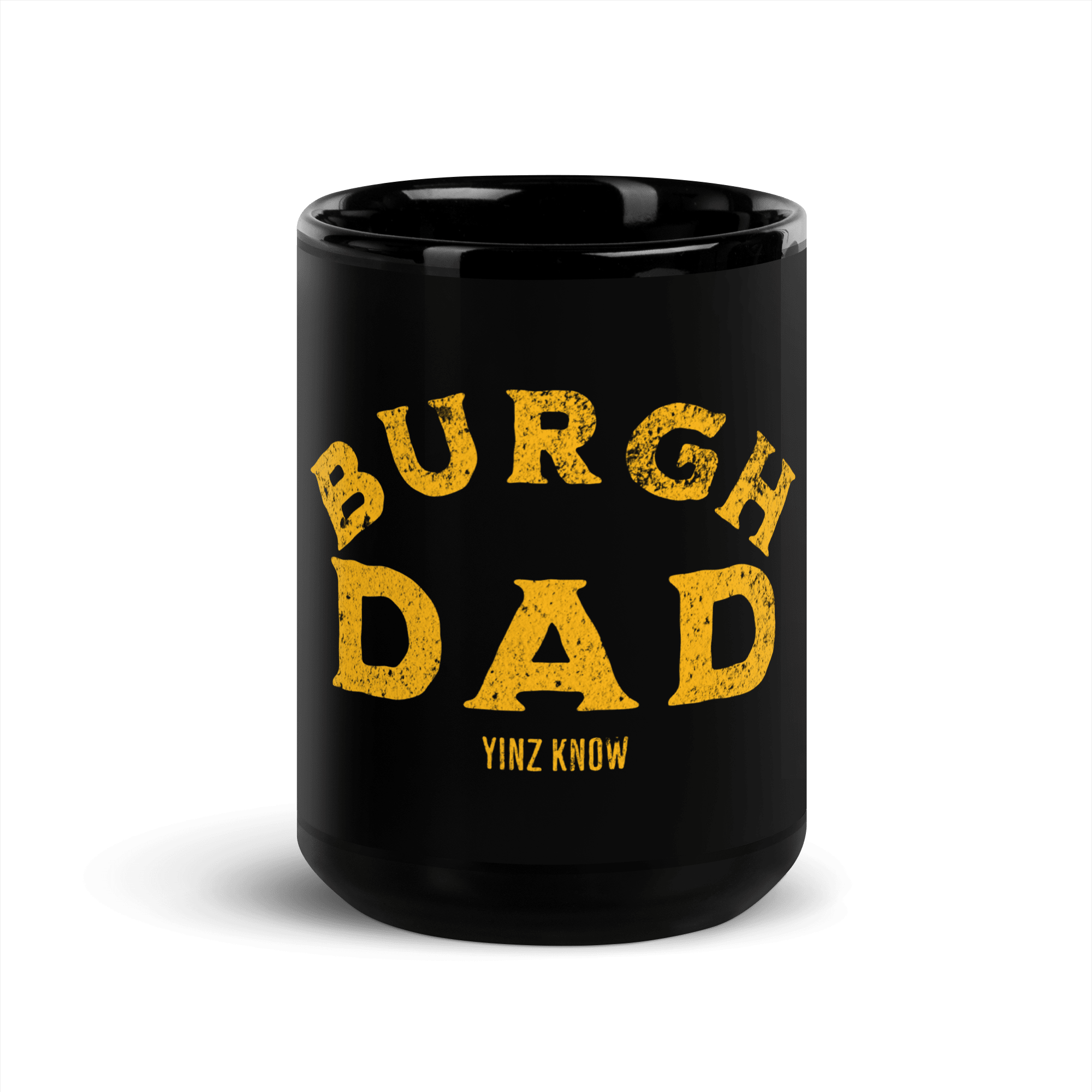 Burgh Dad coffee mug in black | Yinzergear