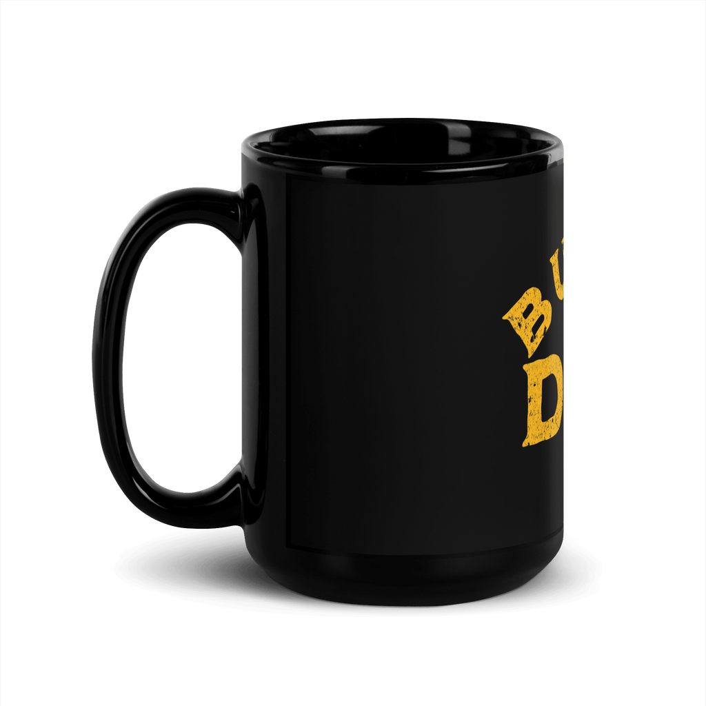 Burgh Dad coffee mug in black alternate view 5 | Yinzergear