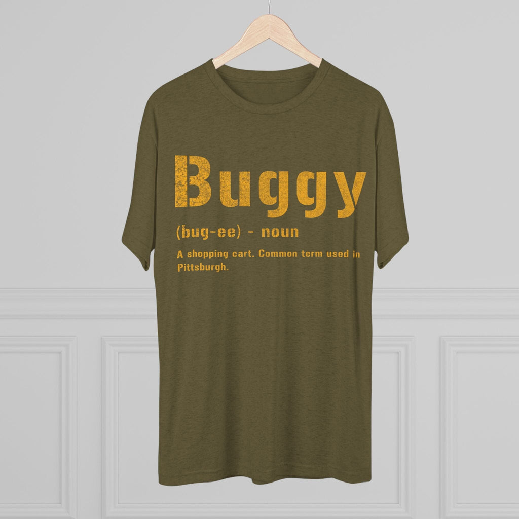 Buggy Pittsburghese Tri-Blend T-Shirt product image 9