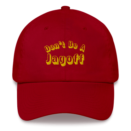 Don't Be a Jagoff Hat Yinzergear Cranberry 