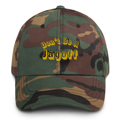 Don't Be a Jagoff Hat Yinzergear Green Camo 