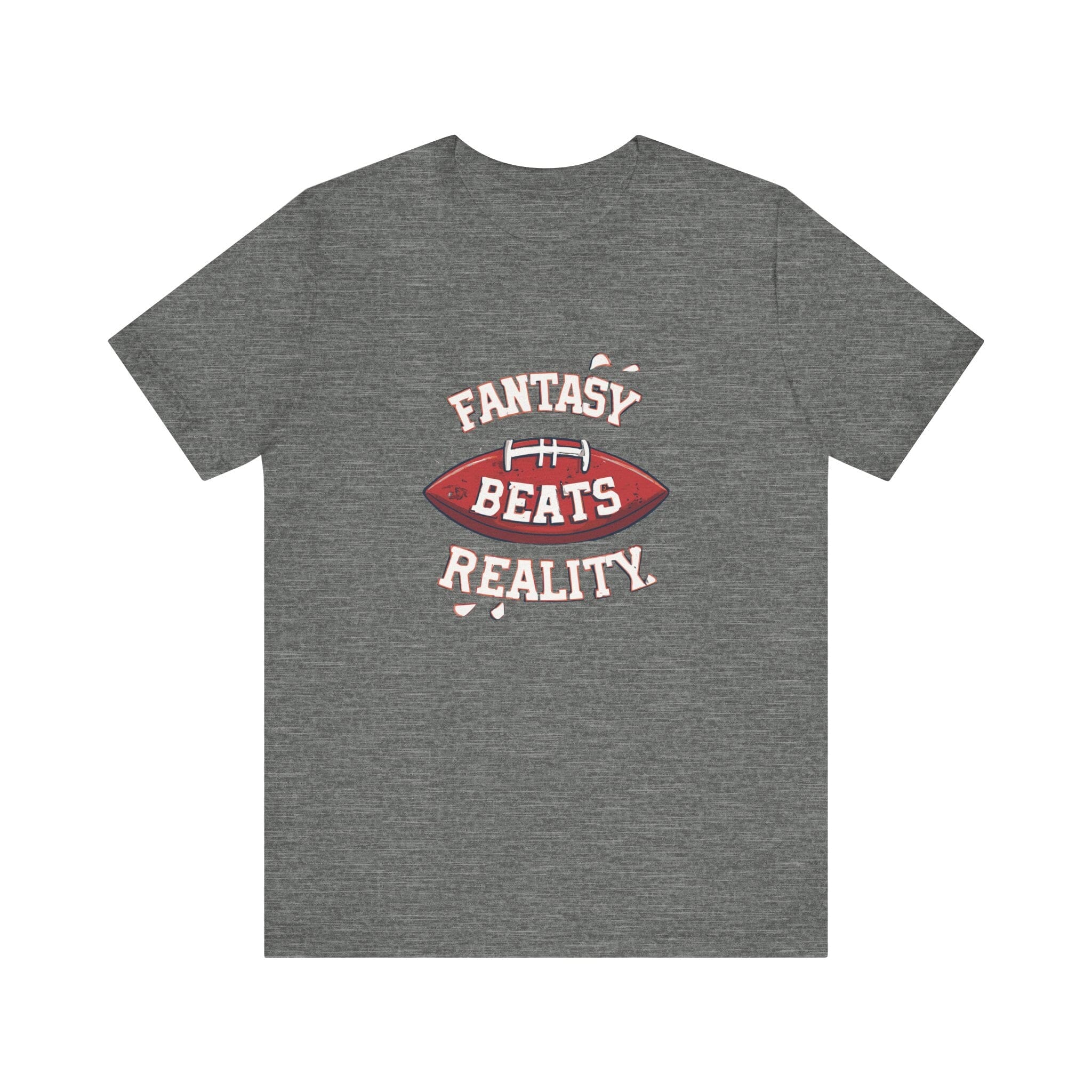 Fantasy Beats Reality Football T-Shirt product image 2