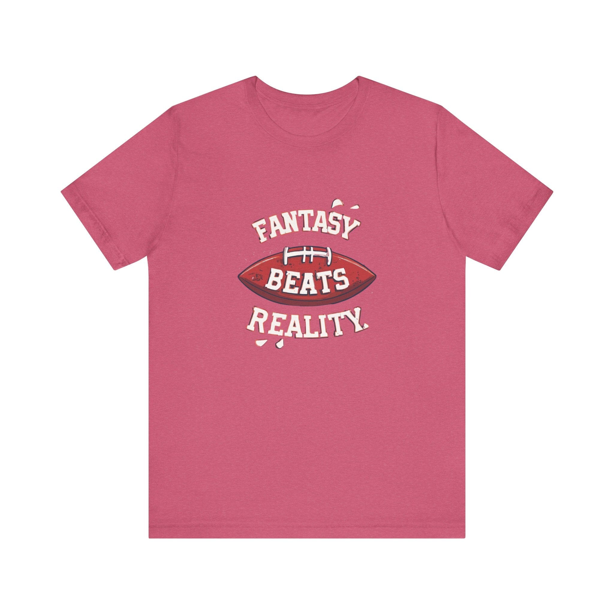Fantasy Beats Reality Football T-Shirt product image 5