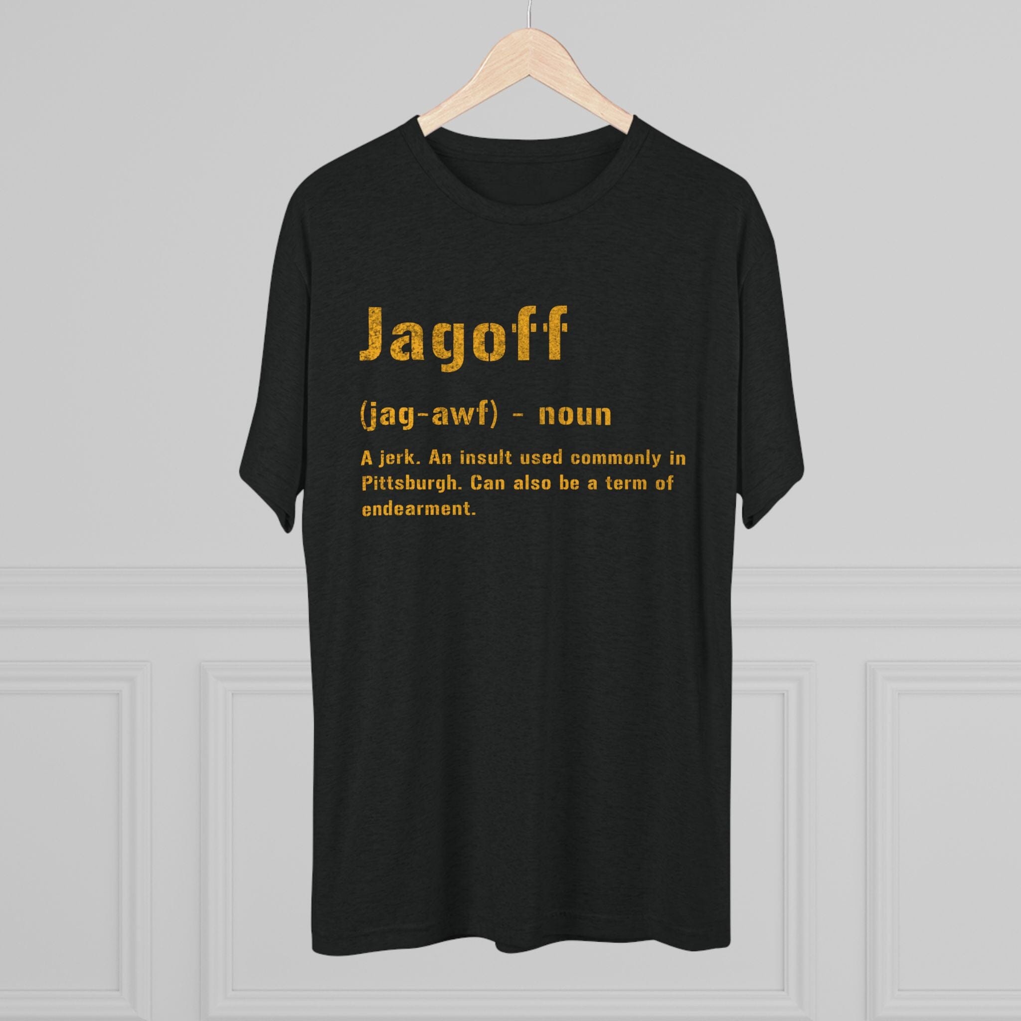 Jagoff Pittsburghese Tri-Blend T-Shirt product image 6