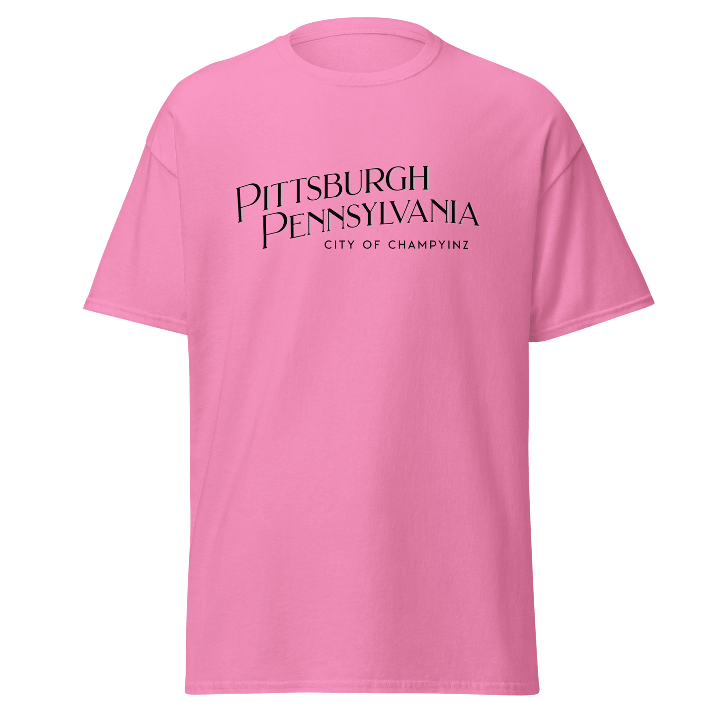 Pittsburgh Pa City of ChampYINZ T-Shirt Yinzergear Azalea S 