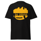 Da Burgh Pittsburgh shirt on black tee | Yinzergear