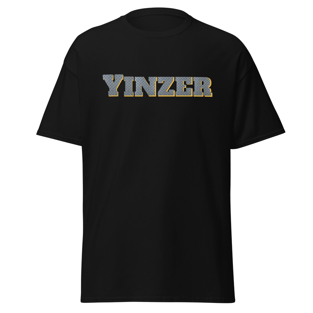 Steel Yinzer T-Shirt Pittsburgh tee on black tee | Yinzergear