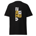 Yinzer Pittsburgh Proud 412 T-shirt on black tee | Yinzergear