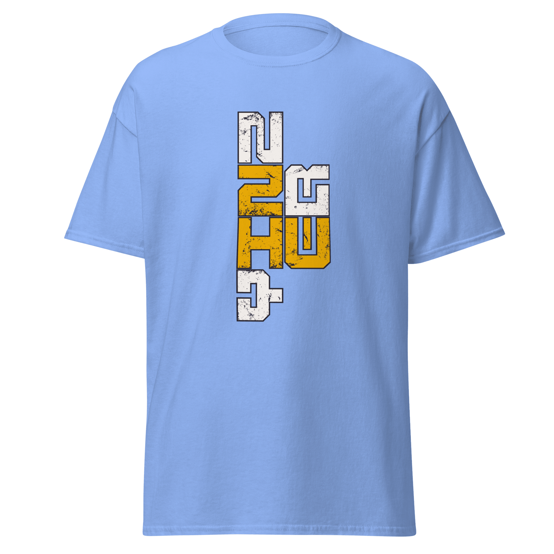 Yinzer T-Shirt - Pittsburgh Proud 412 Shirt Yinzergear Carolina Blue S 