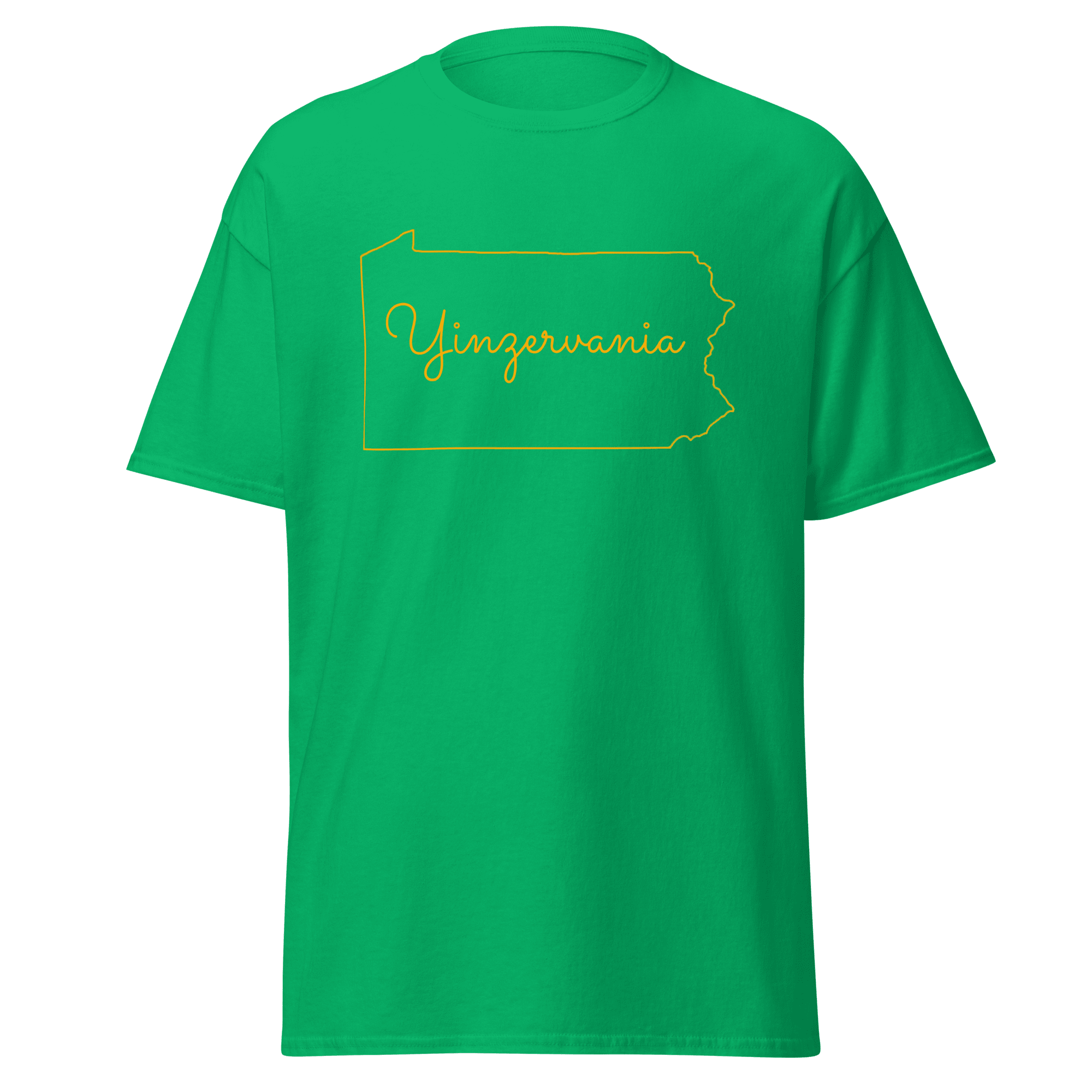 Yinzervania T-Shirt Pittsburgh tee on irish green tee | Yinzergear